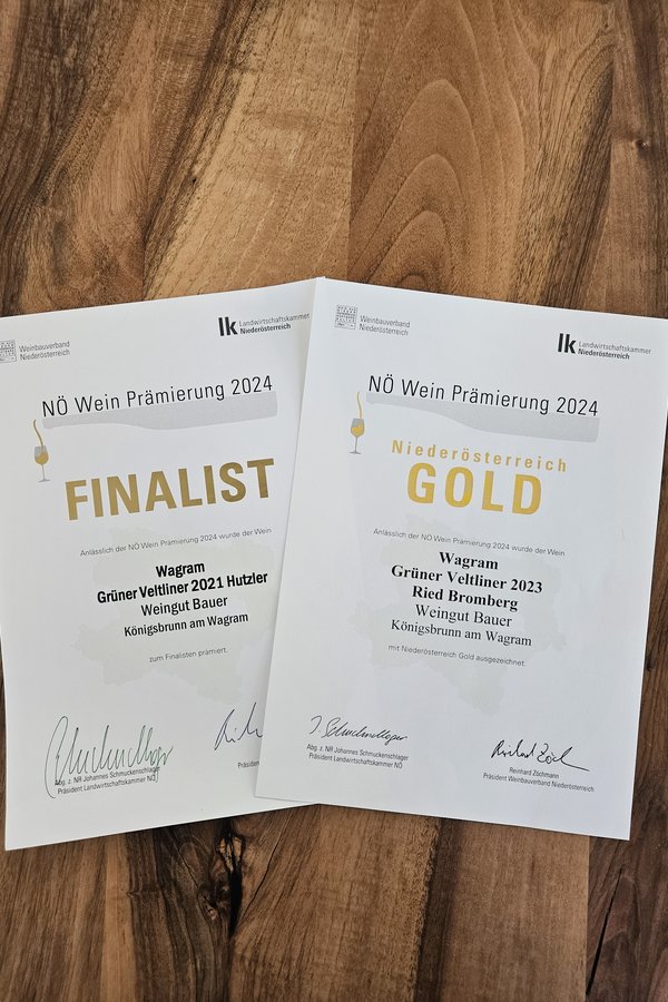 NÖ Wein<br>Prämierung 2024